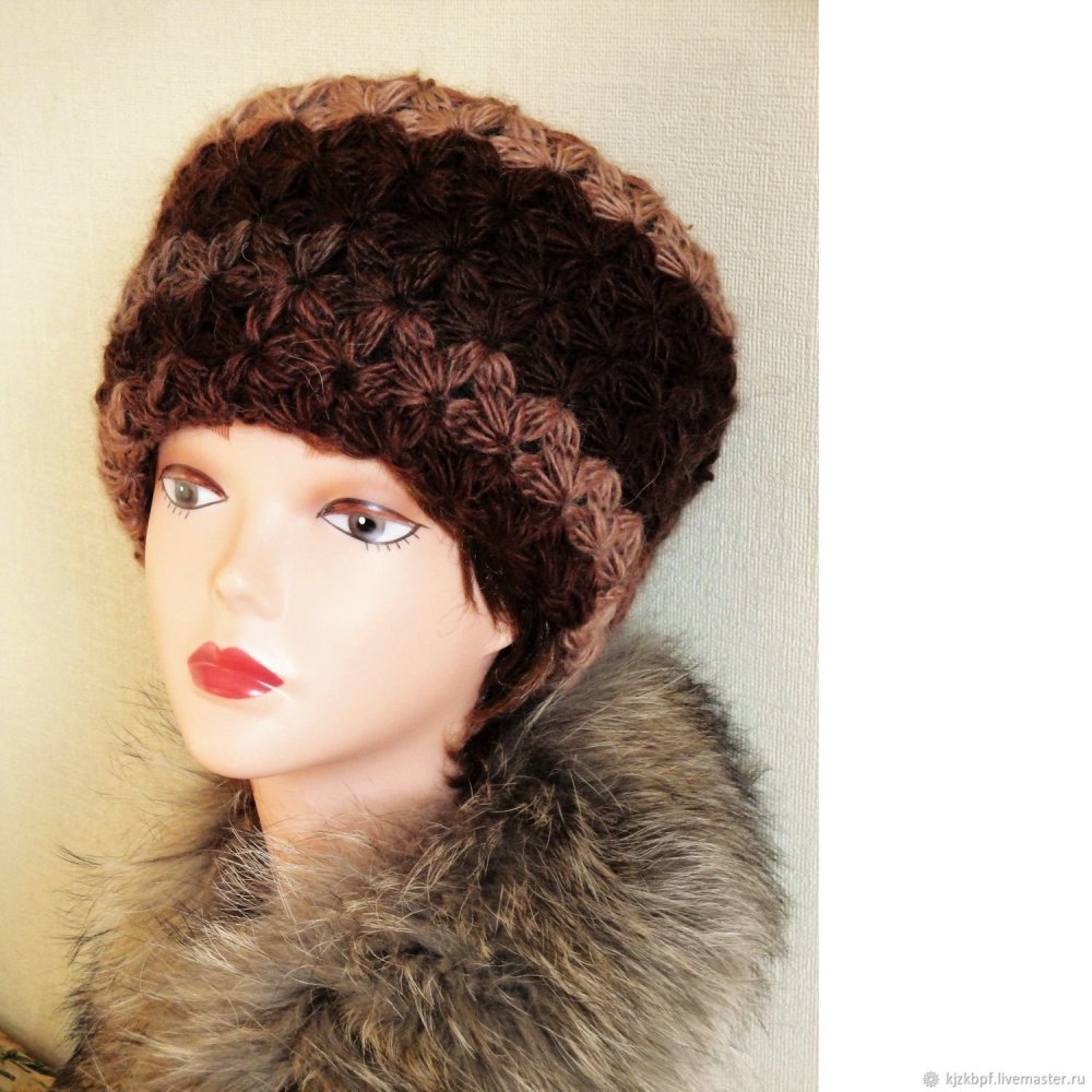 Вязаная кубанка дворянка