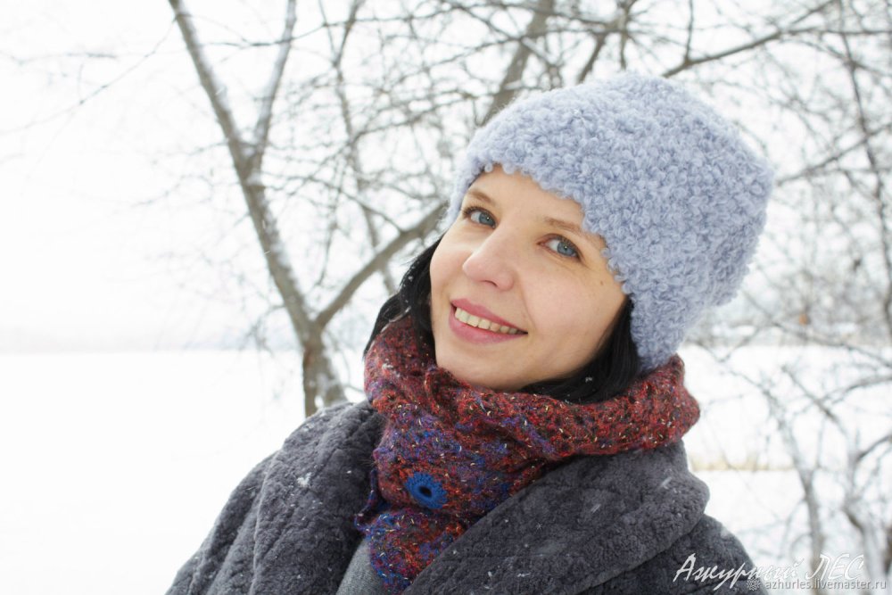 Вязать шапку женскую кубанка