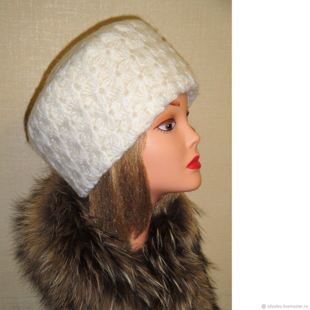 Вязаная кубанка "Иоанна