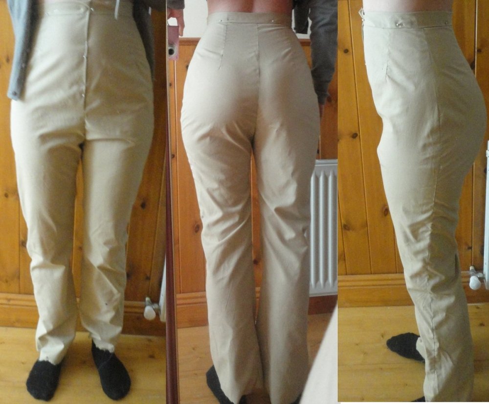 Перешить мужские брюки в женские