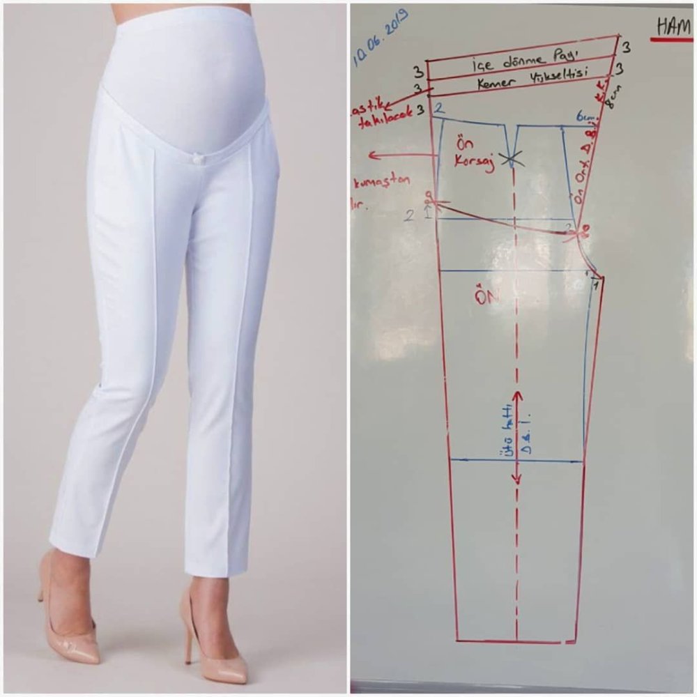 Переделка мужских брюк