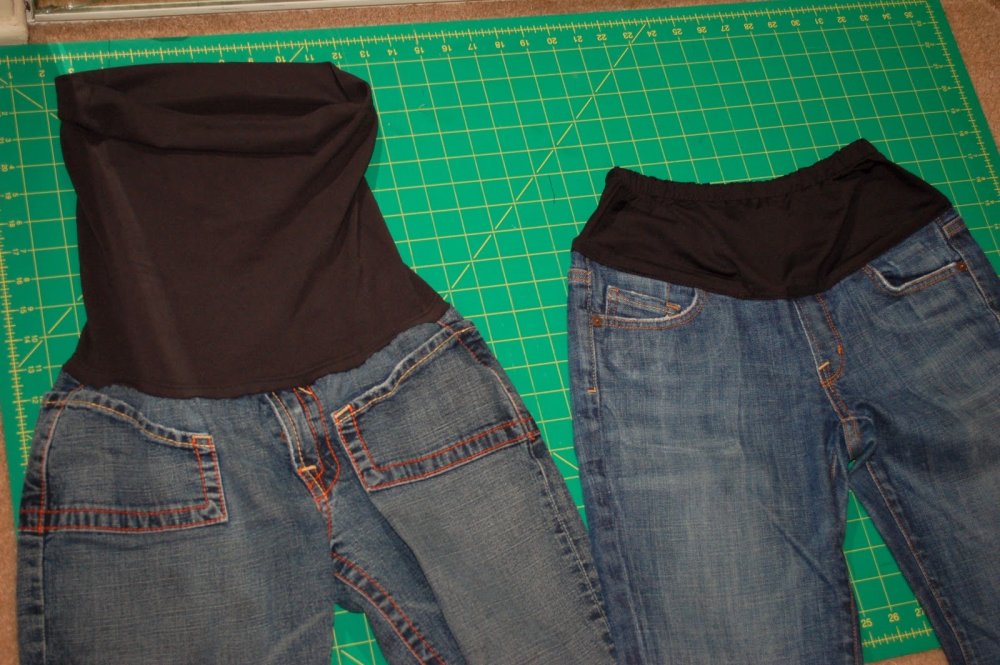 Лекала брюк для беременных