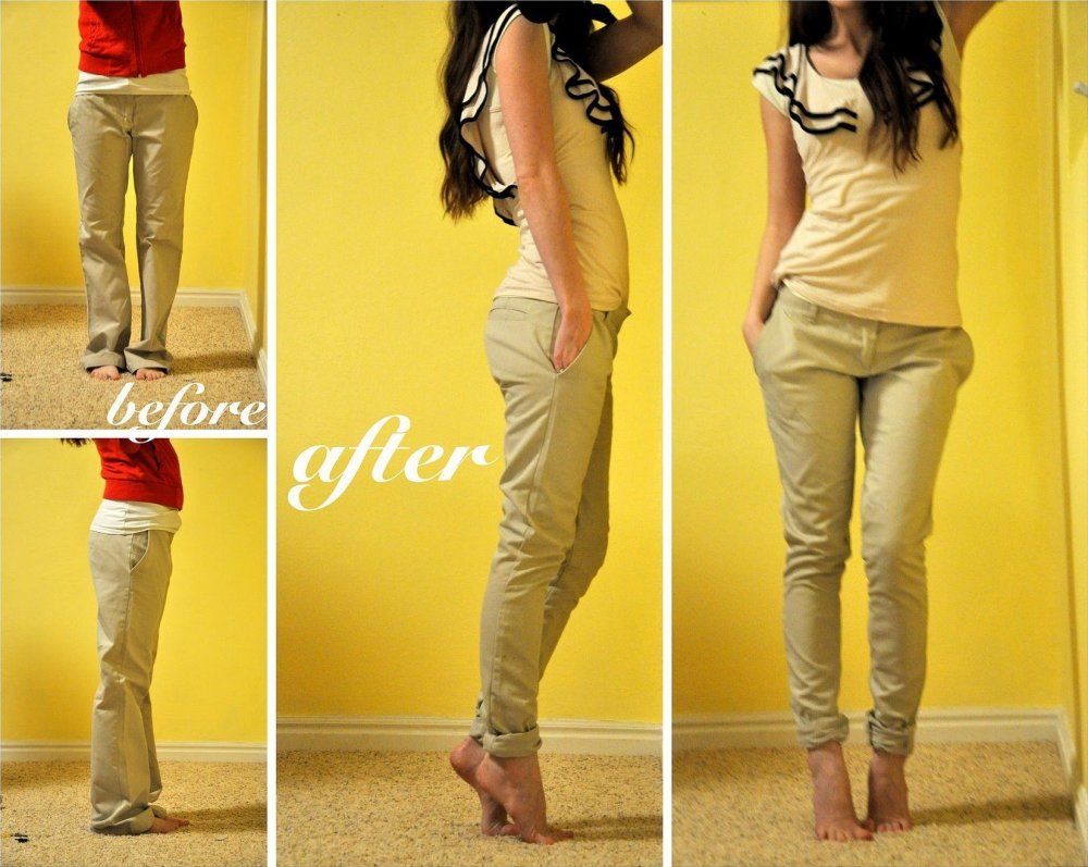 Переделки из старых штанов