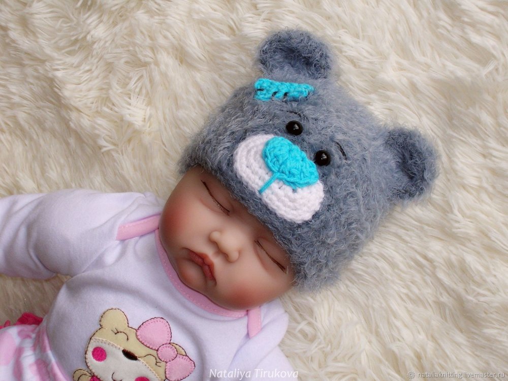 Шапка из очень толстой пряжи