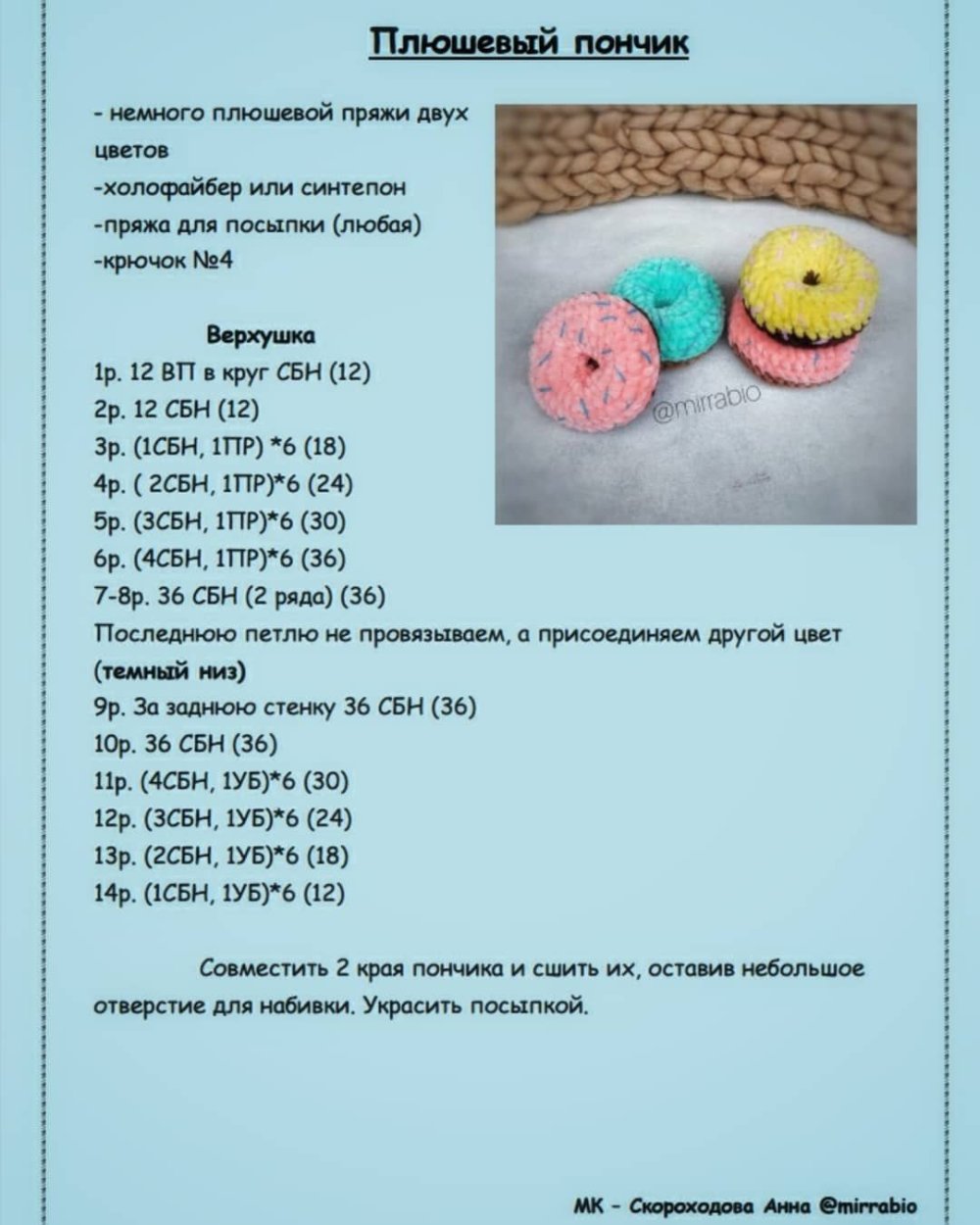 Кот из плюшевой пряжи крючком схема и описание