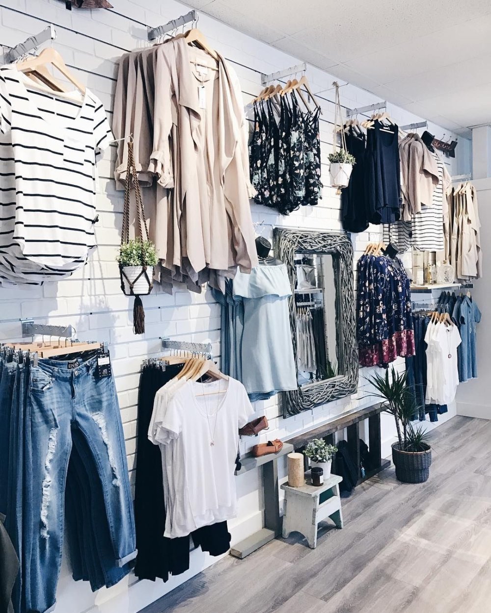 Развеска одежды