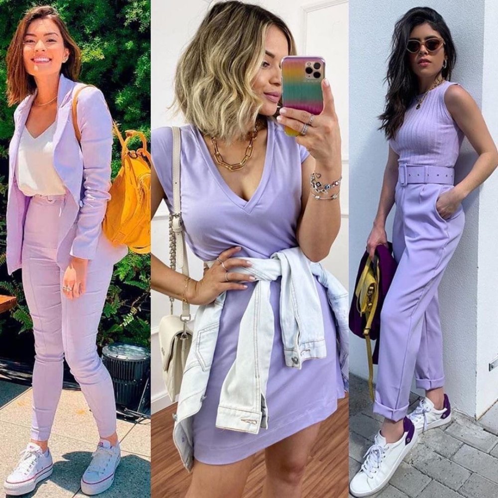 Платья и комбинезоны Лавандовые