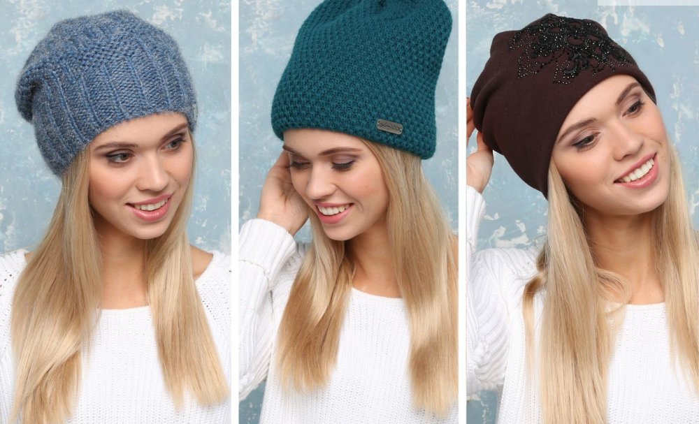 Шапки для овального лица