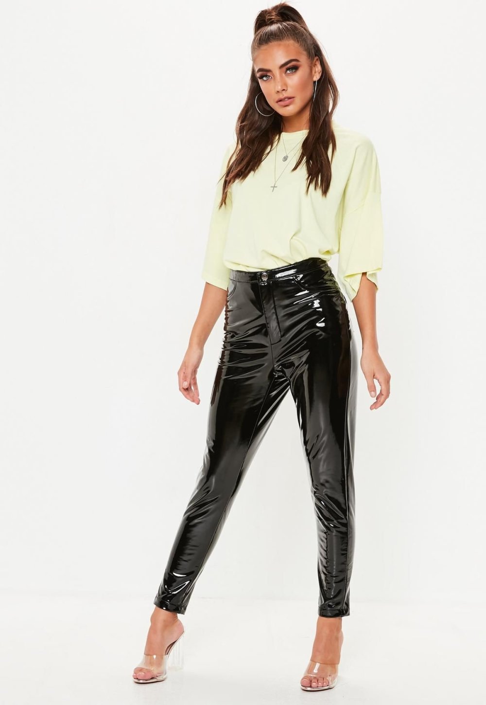 Брюки из экокожи Reserved