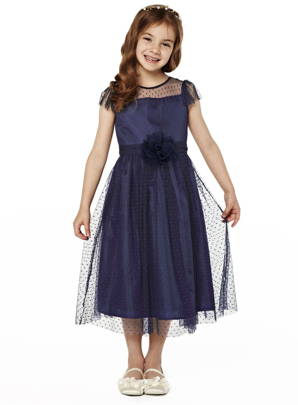 Черное концертное платье для девочки