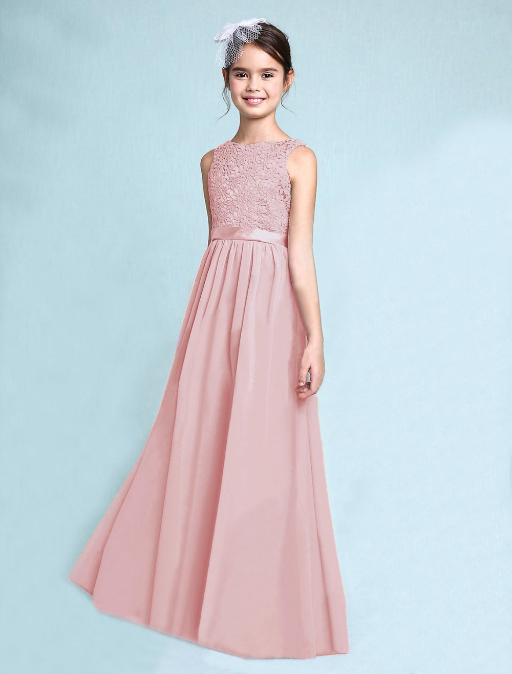 Детские длинные платья