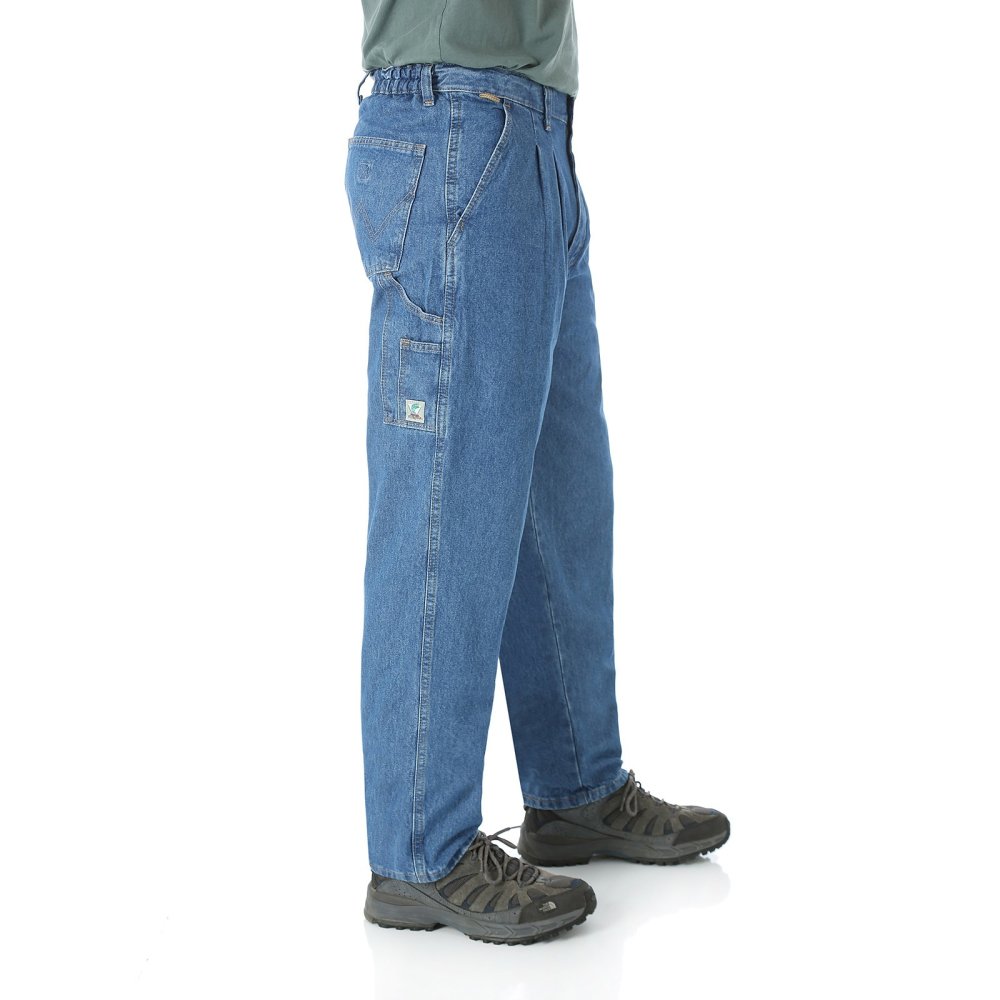 Джинсы с карманами женские