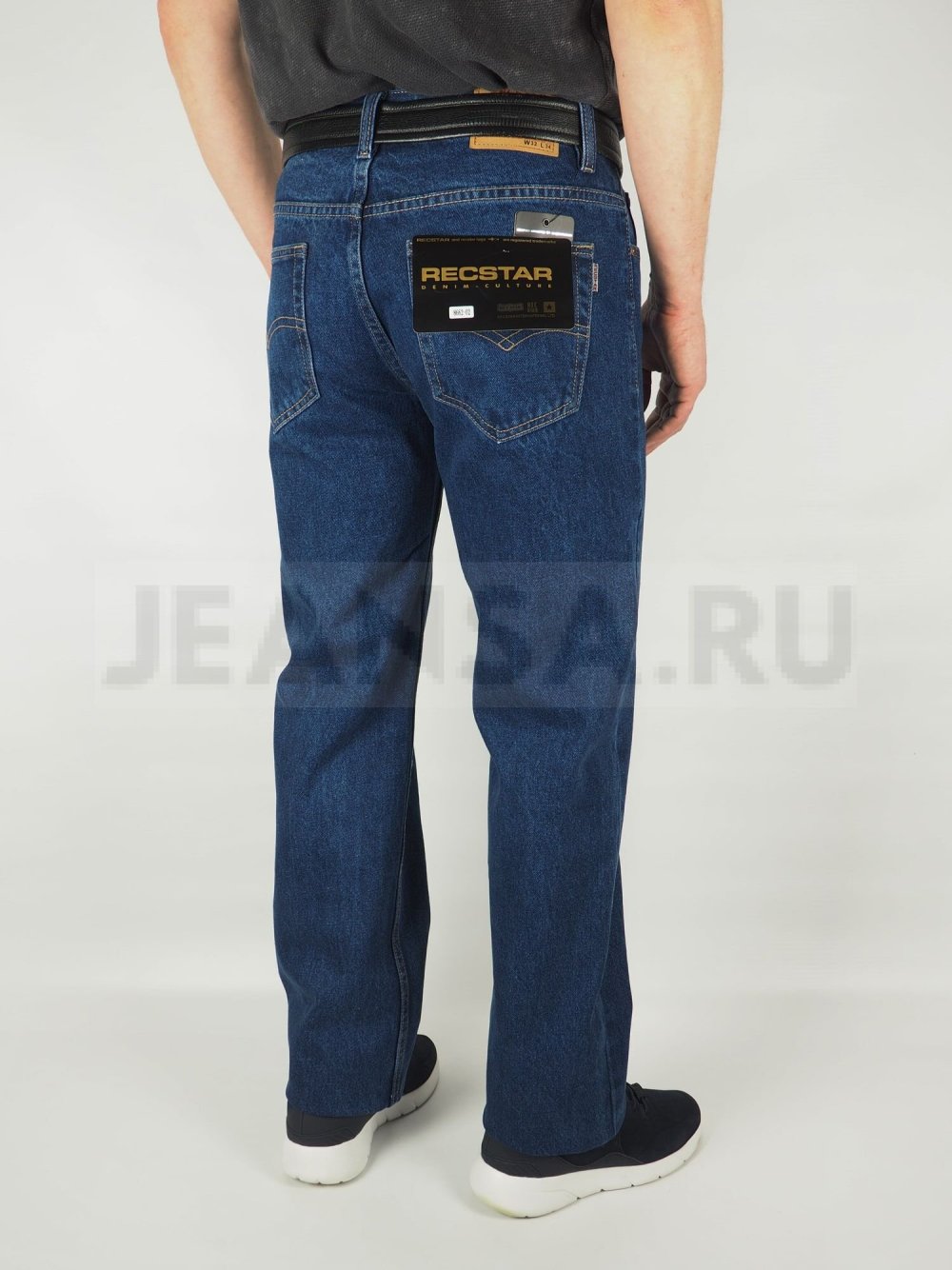 Джинсы задний карман узор