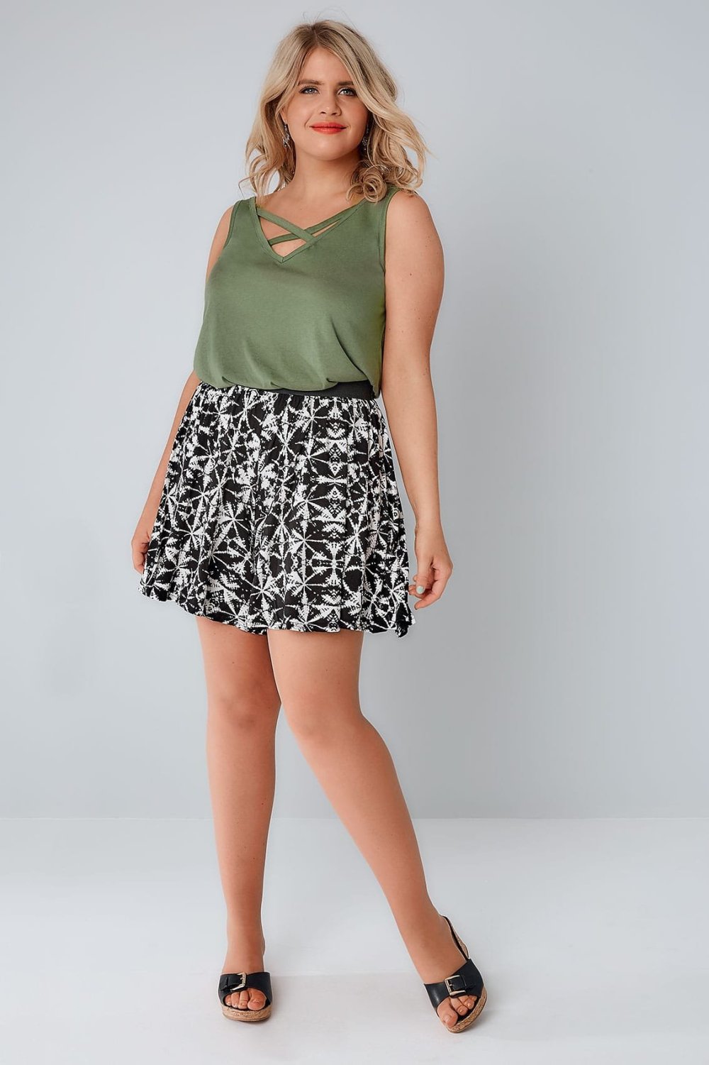 Юбка на полную фигуру