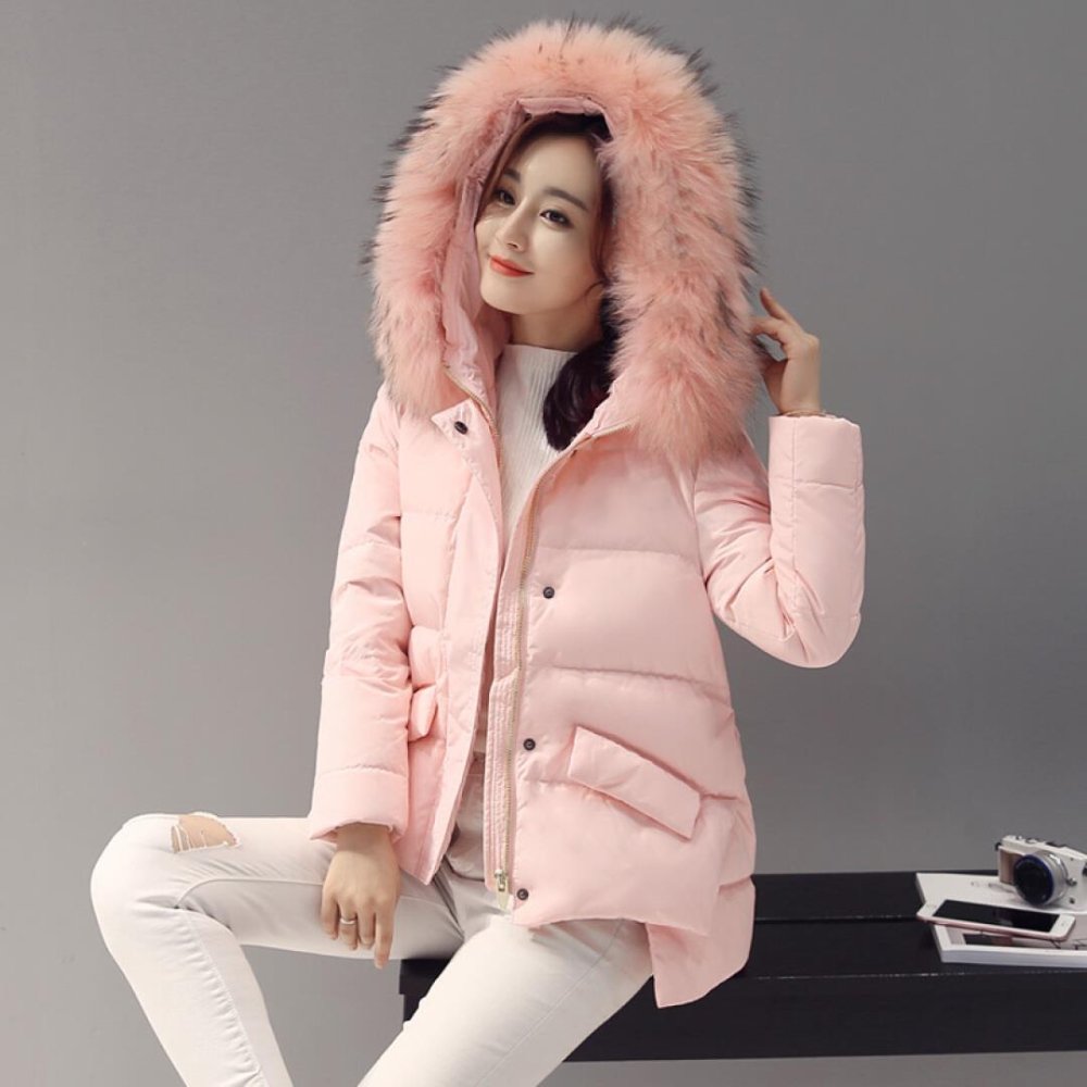 Розовая куртка