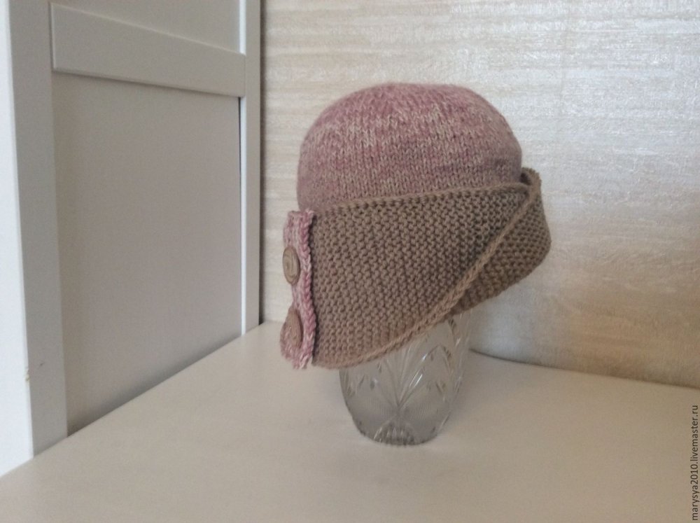 Вязаная шапка Робин Гуд
