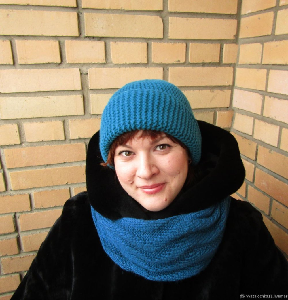 Вязаные шапки в стиле Робин Гуд