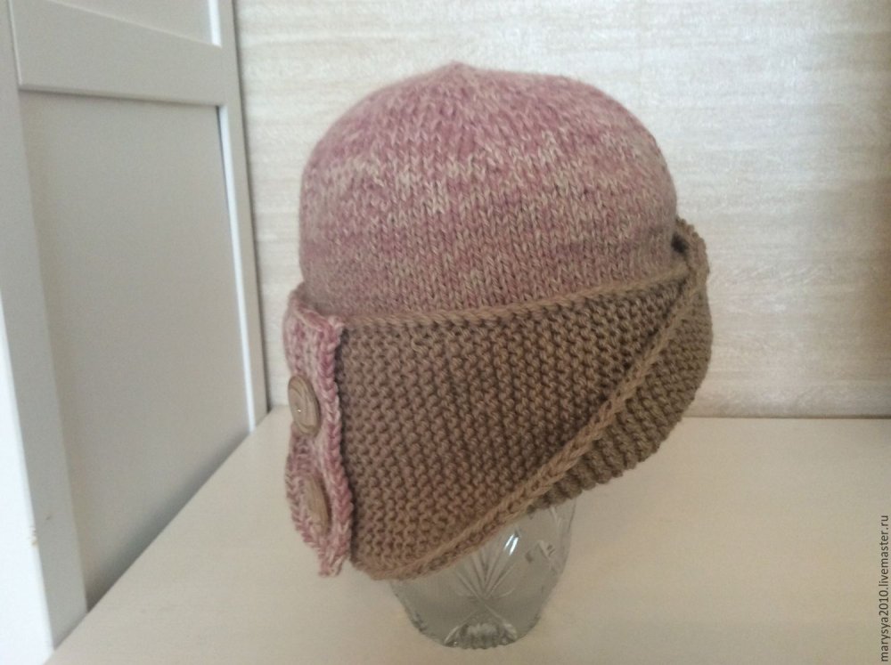 Вязаная шапка Робин Гуд