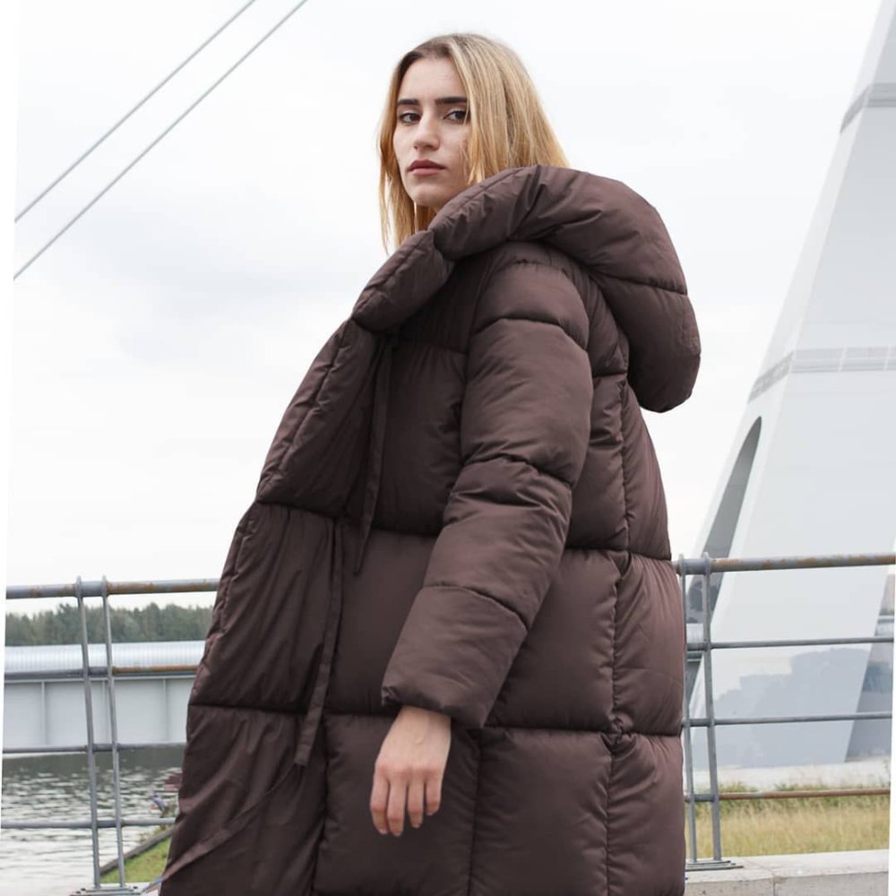 Коричневая одежда Эстетика