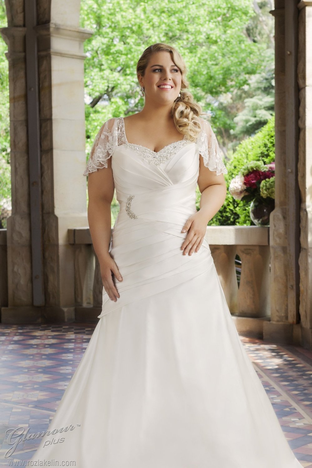 Свадебное платье на большой бюст