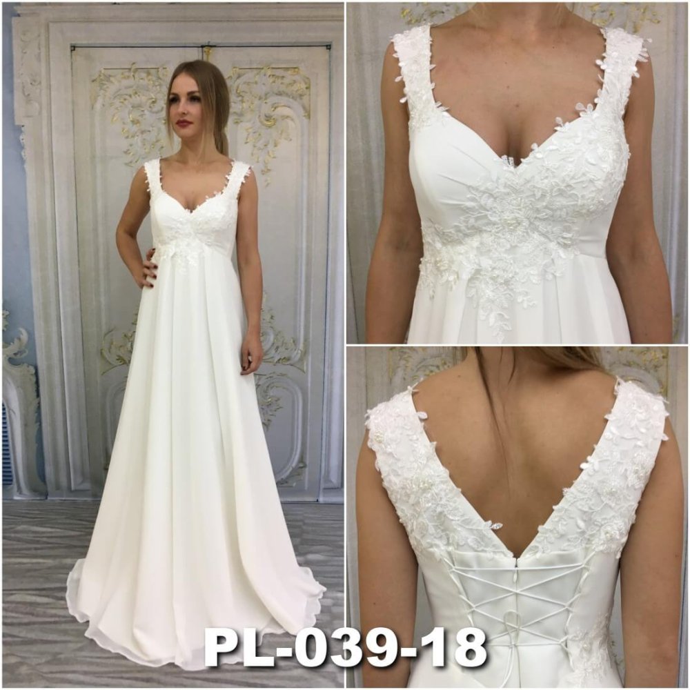 Свадебное платье на большой бюст