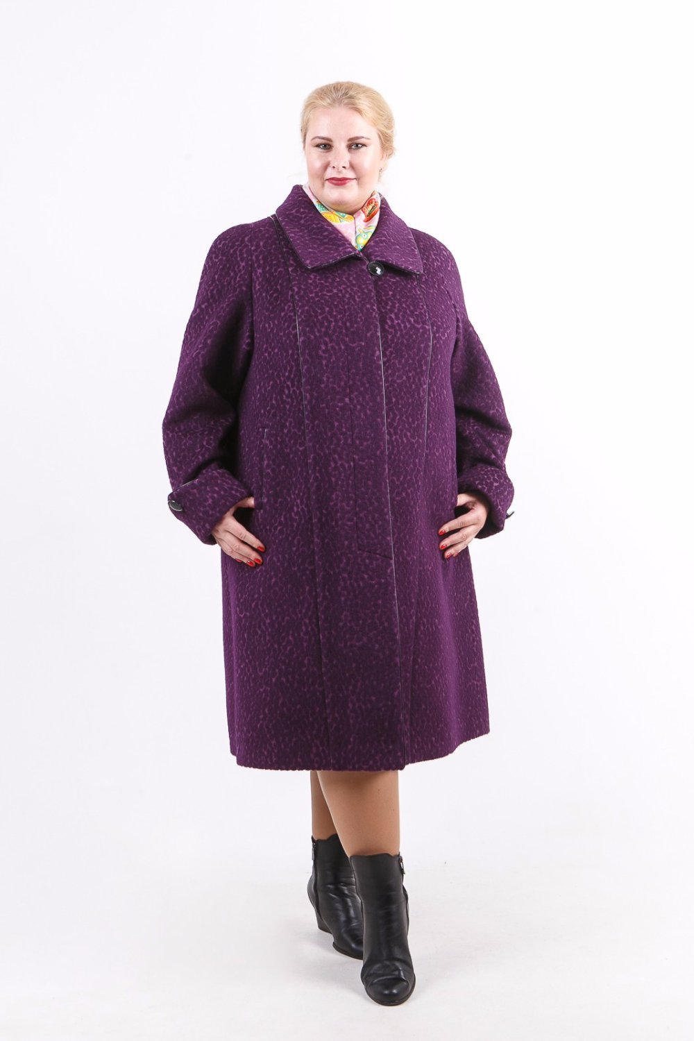 Пальто плюс сайз