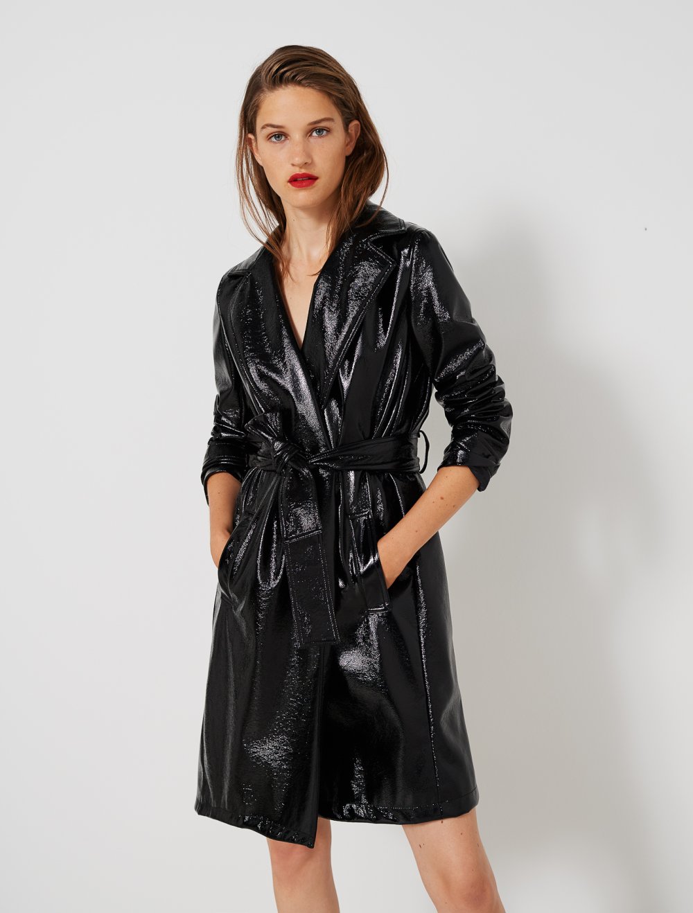 Итальянские кожаные пальто женские