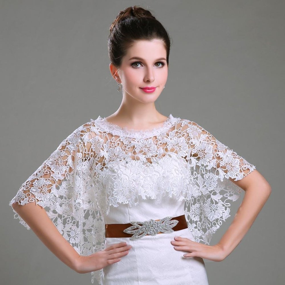 Накидка кружевная