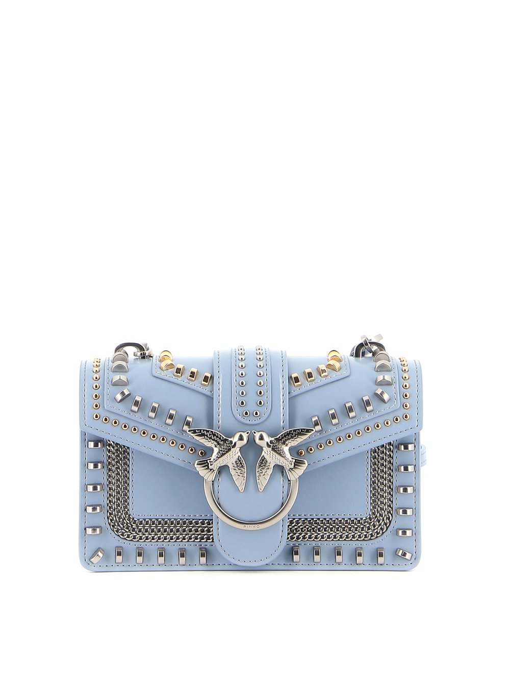 Пинко сумка горчичного цвета