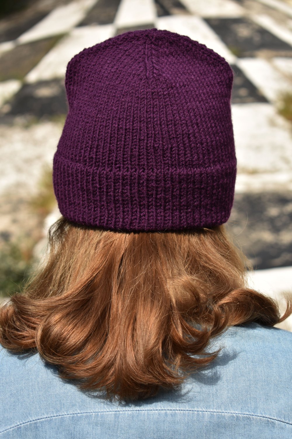 Шапка резинкой 2 на 2