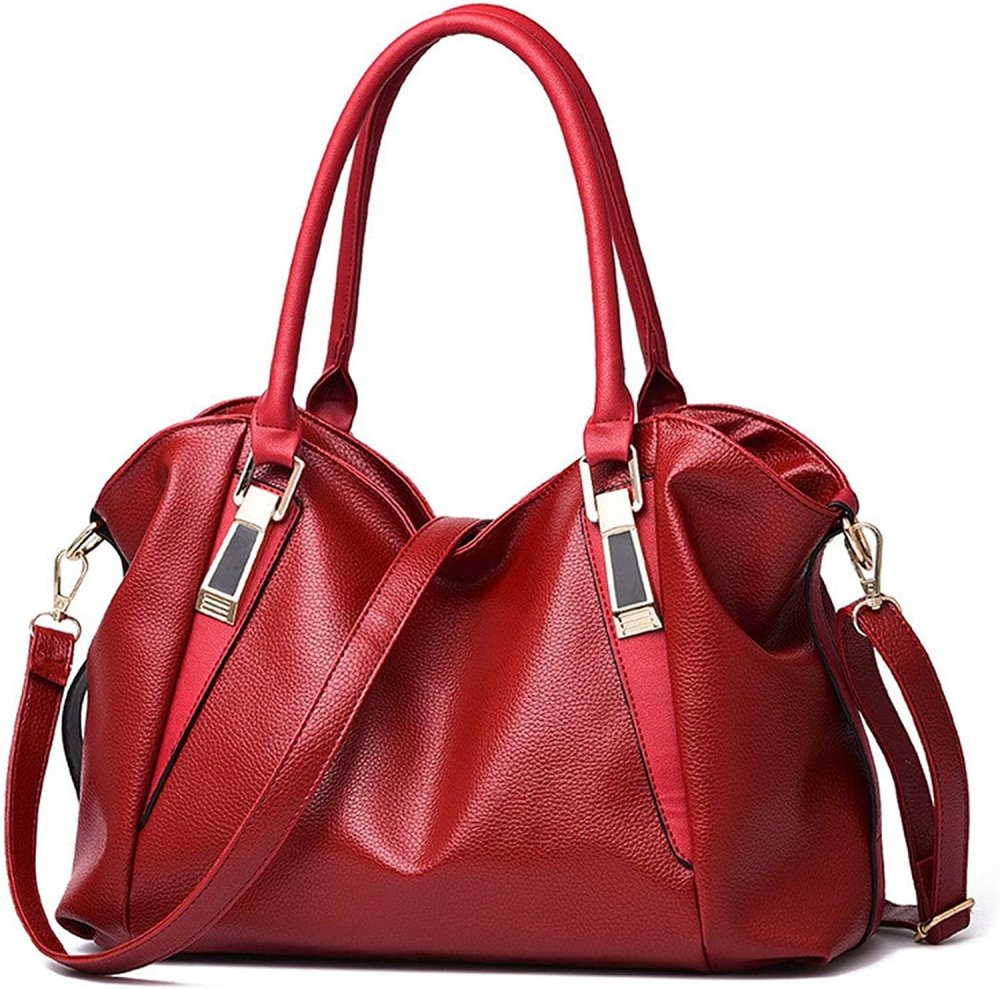 Сумка женская кожаная wanlima1240936001842 Winered