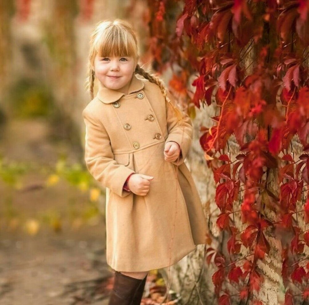 Модные детские пальто 2019