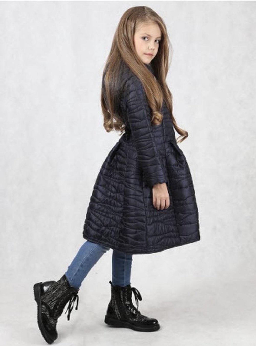 Красивое пальто для девочки