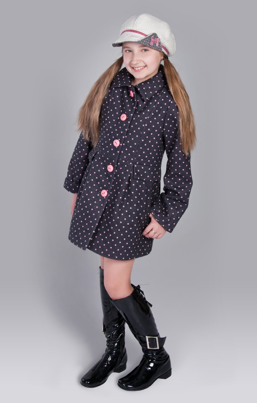 Пальто для маленькой девочки