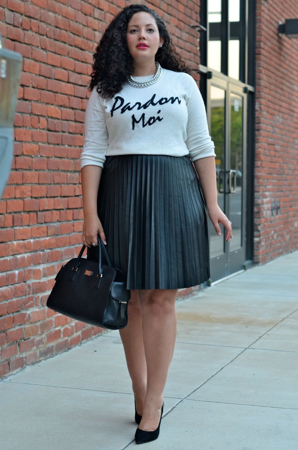 Кожаные юбки для полных женщин