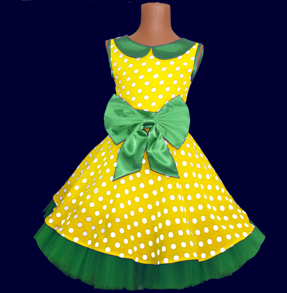 Платье в стиле ретро для девочки