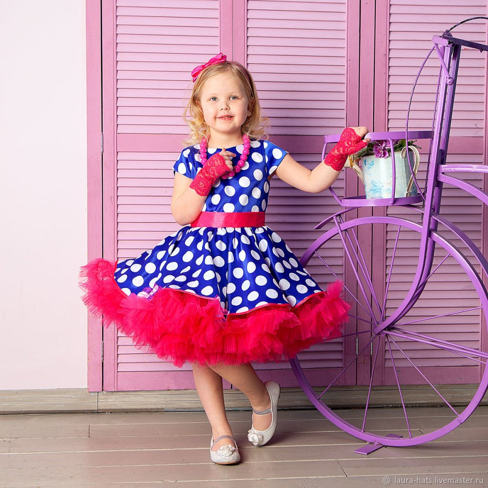 Платье в стиле Стиляги для девочки