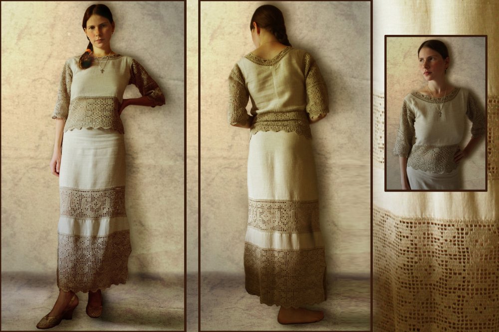 Рваные платья в стиле бохо