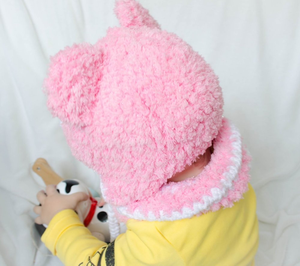 Пряжа Ализе Пуффи шапка