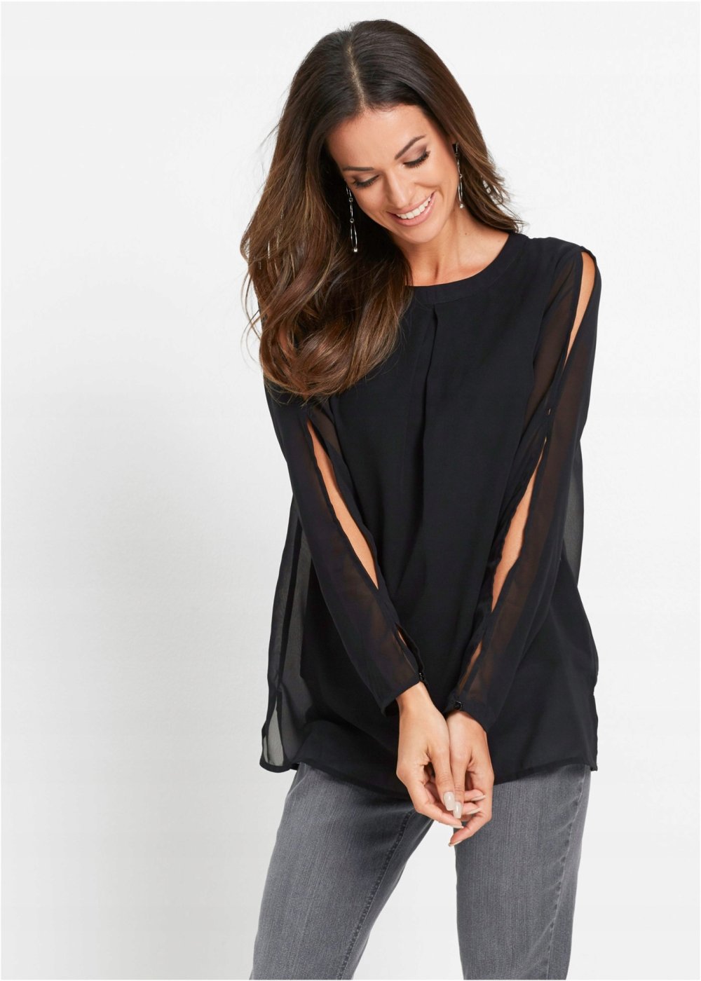 Рукав с разрезом