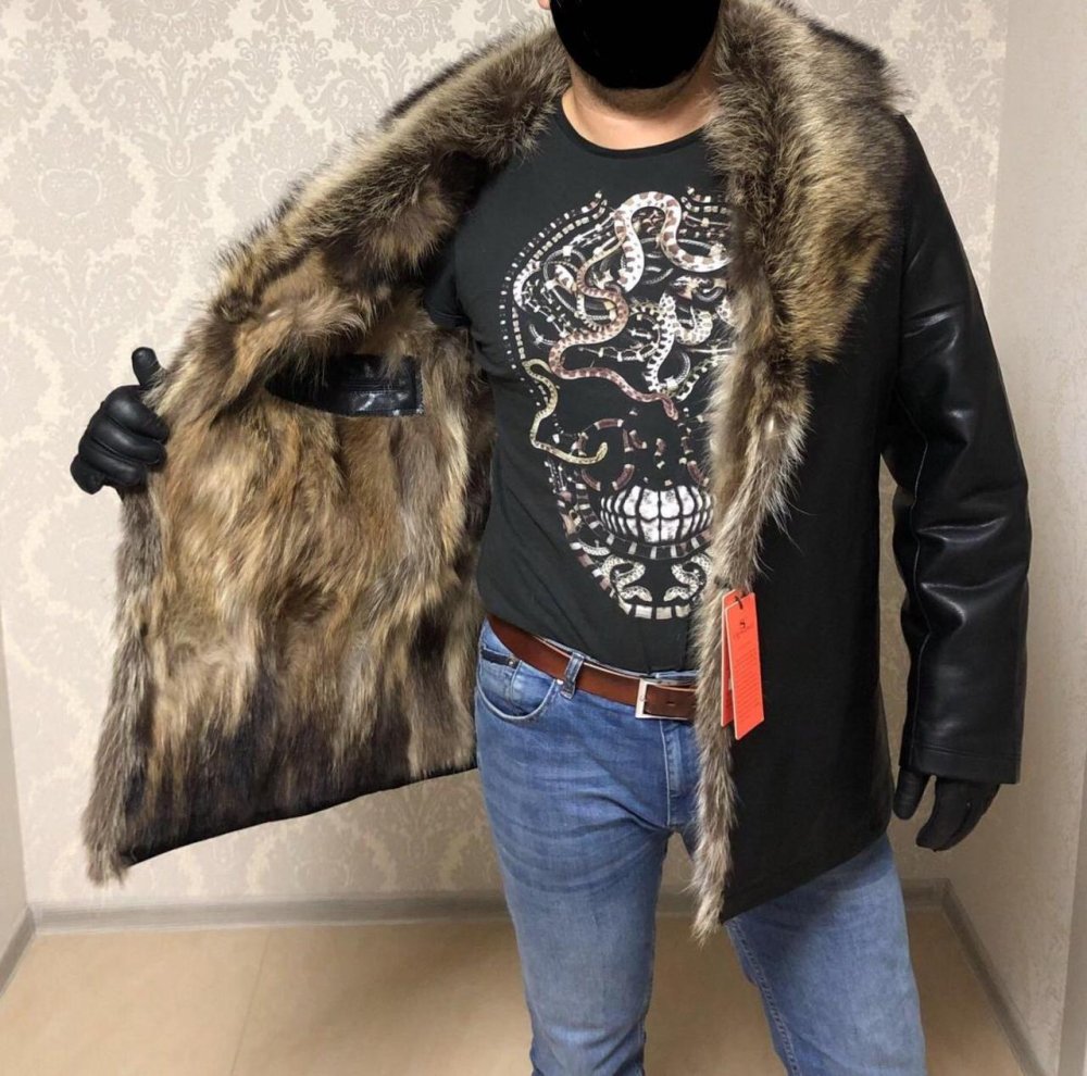 Men's Parka real fur