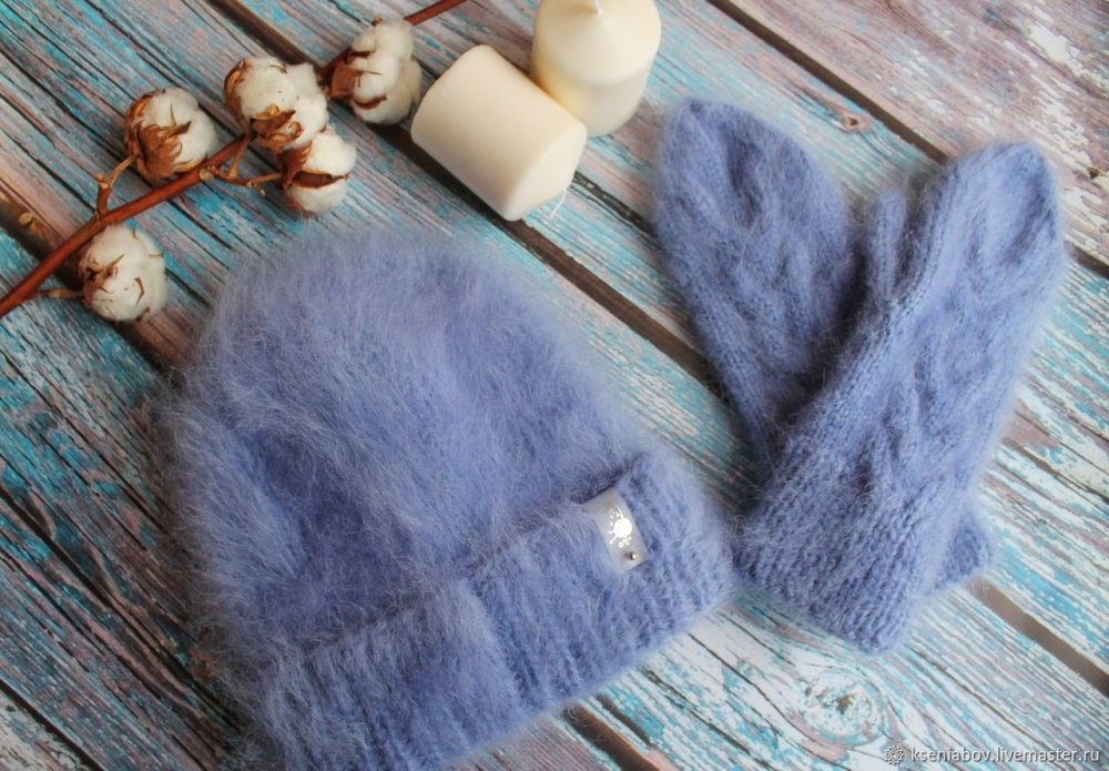 Ализе мохер шапка