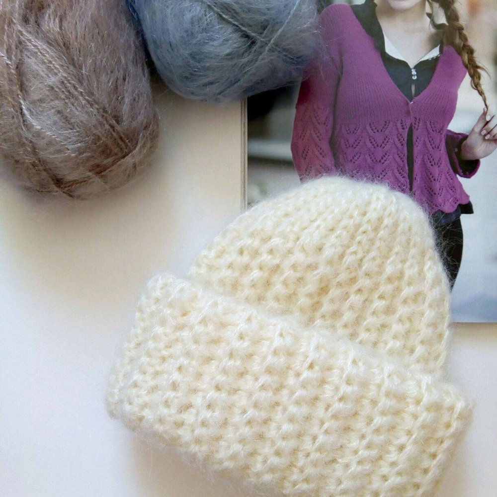 Шапка такори из Ализе мохер