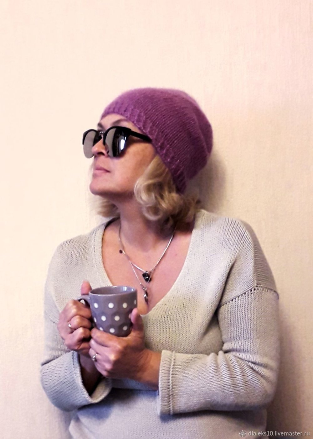 Шапка такори из мохера