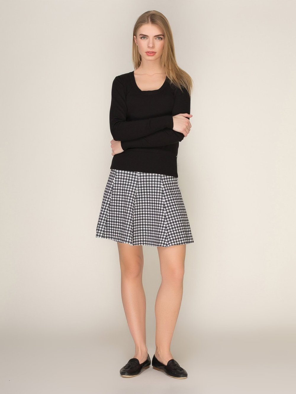 Юбка куриная лапка