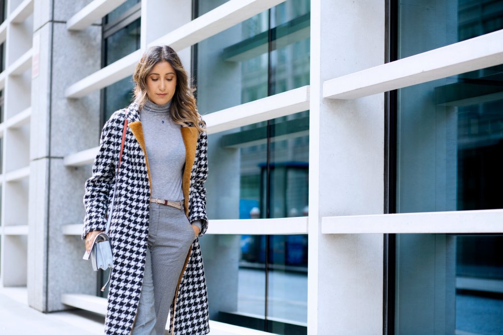 Юбка гусиная лапка красная