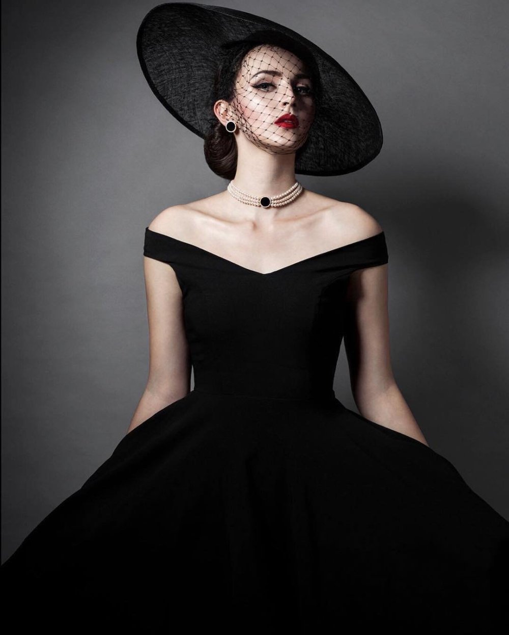 Платье в стиле гот