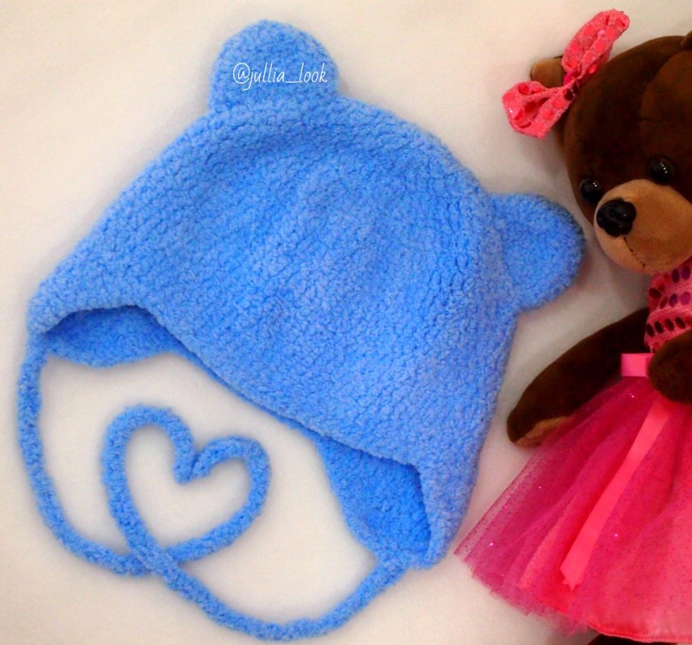 Шапка с заворотом