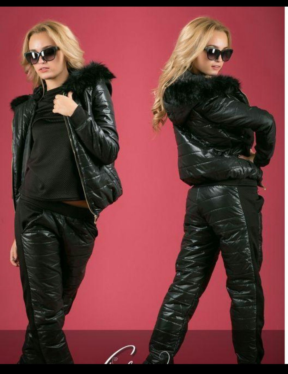 Зимний костюм женский