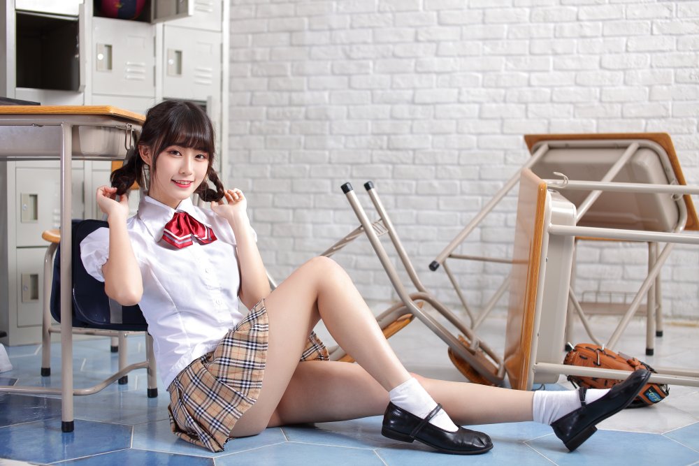 Японские девушки в униформе